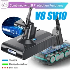 21.6V 9500mAh V8 Li-ion Battery For Dyson V8 Absolute Animal SV10 Fluffy /Filter