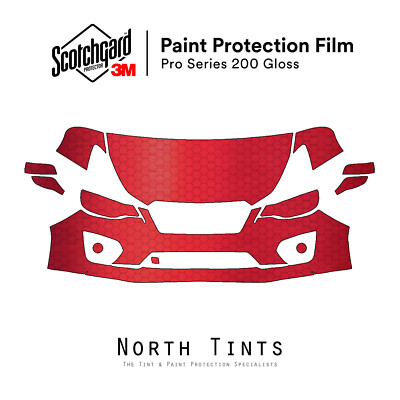 3M PRO Series PreCut Paint Film Clear Bra PPF for Subaru Impreza 2012-2014 Kit