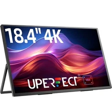 Used | 4K Portable Monitor UPERFECT 18.4" Gaming Monitor 3840x2160 HDMI USB C
