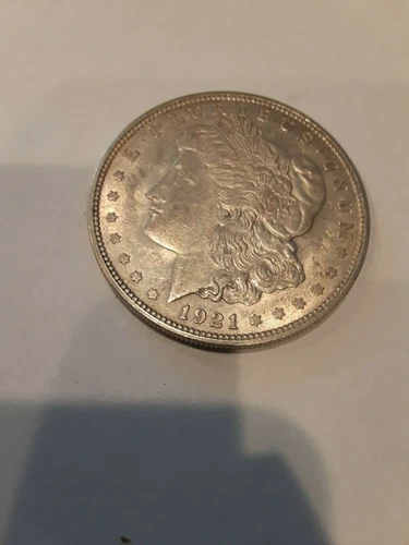 1921 - D Morgan Silver Dollar F / VF - See Picture #2798