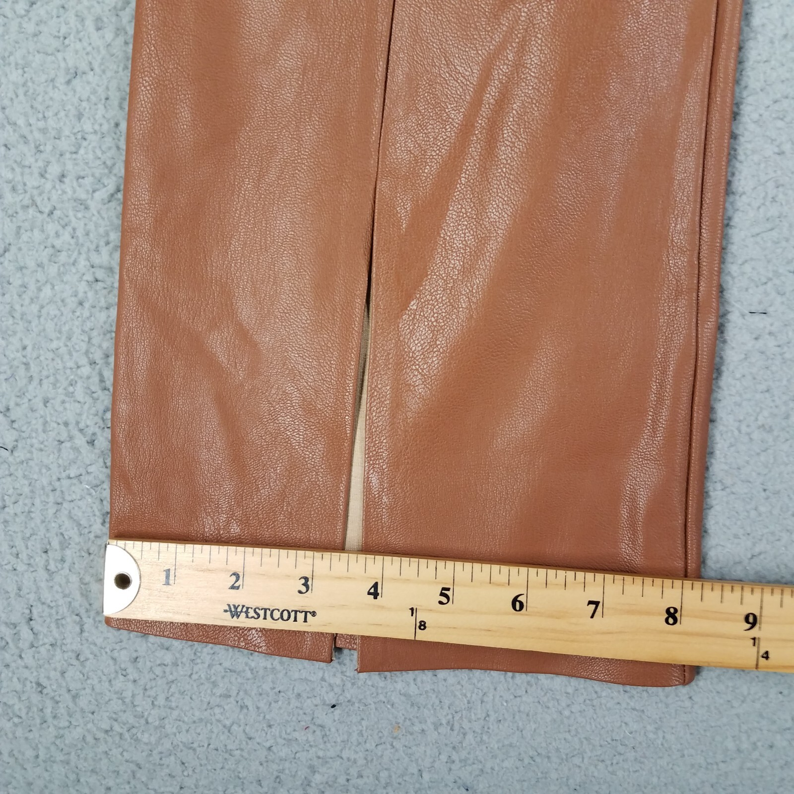 Commando Split Front Pants Women's Medium Faux Le… - image 11