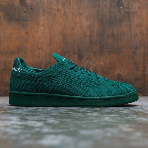 Zapatos de entrenador Adidas Pharrell Williams Superstar Primeknit para verdes blancos | eBay