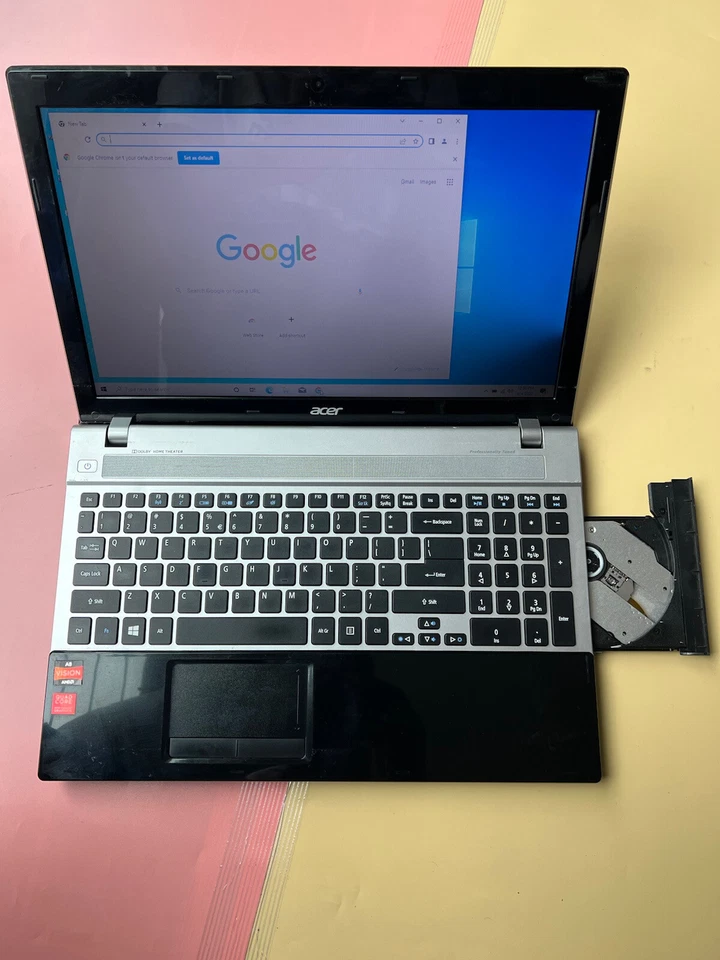 Acer Aspire V3-551 15.6" AMD A8-4500M 8GB RAM 640GB HDD Bluetooth WEBCAM DOLBY - Image 4 of 4