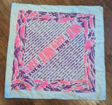 vintage The Judds 1991 Farewell Tour Bandana Handkerchief 22X22