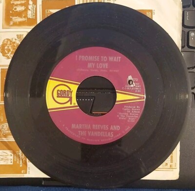 Martha Reeves & The Vandellas  Promise To Wait My Love [Gordy G 7070 Excellent 