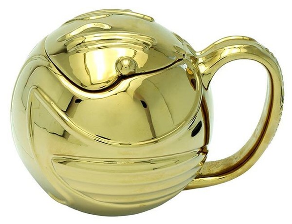 Harry Potter Goldener Schnatz 3D Geformte Tasse Aus Keramik Abystyle-image