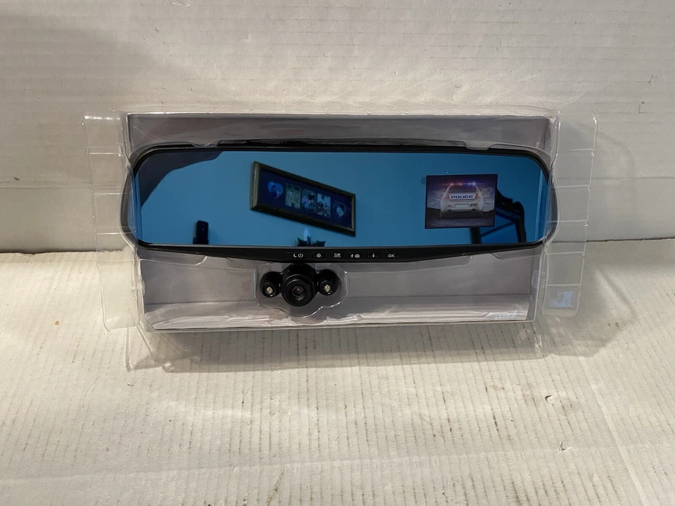 Mirror Cam MO 2.3 Black  NEW  FITS MOST VEHICLES discreet Video For Auto * B136 - Image 2 of 4