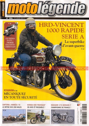 MOTO LEGENDE 286 VINCENT HRD