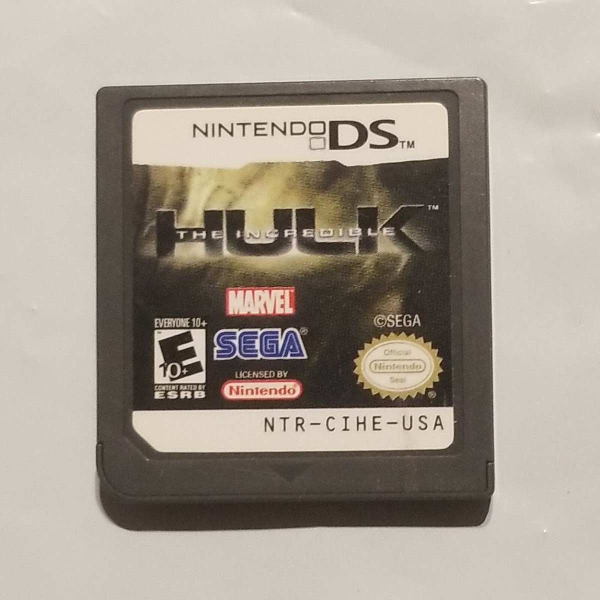 The Incredible Hulk (Nintendo DS, 2008) 10086670158 | eBay