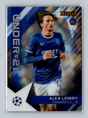 Alex Lowry RC 2022-23 Topps Chrome Merlin UEFA Under 21 Alex Lowry RC 2022-23 Topps Chrome Merlin UEFA Under 21
