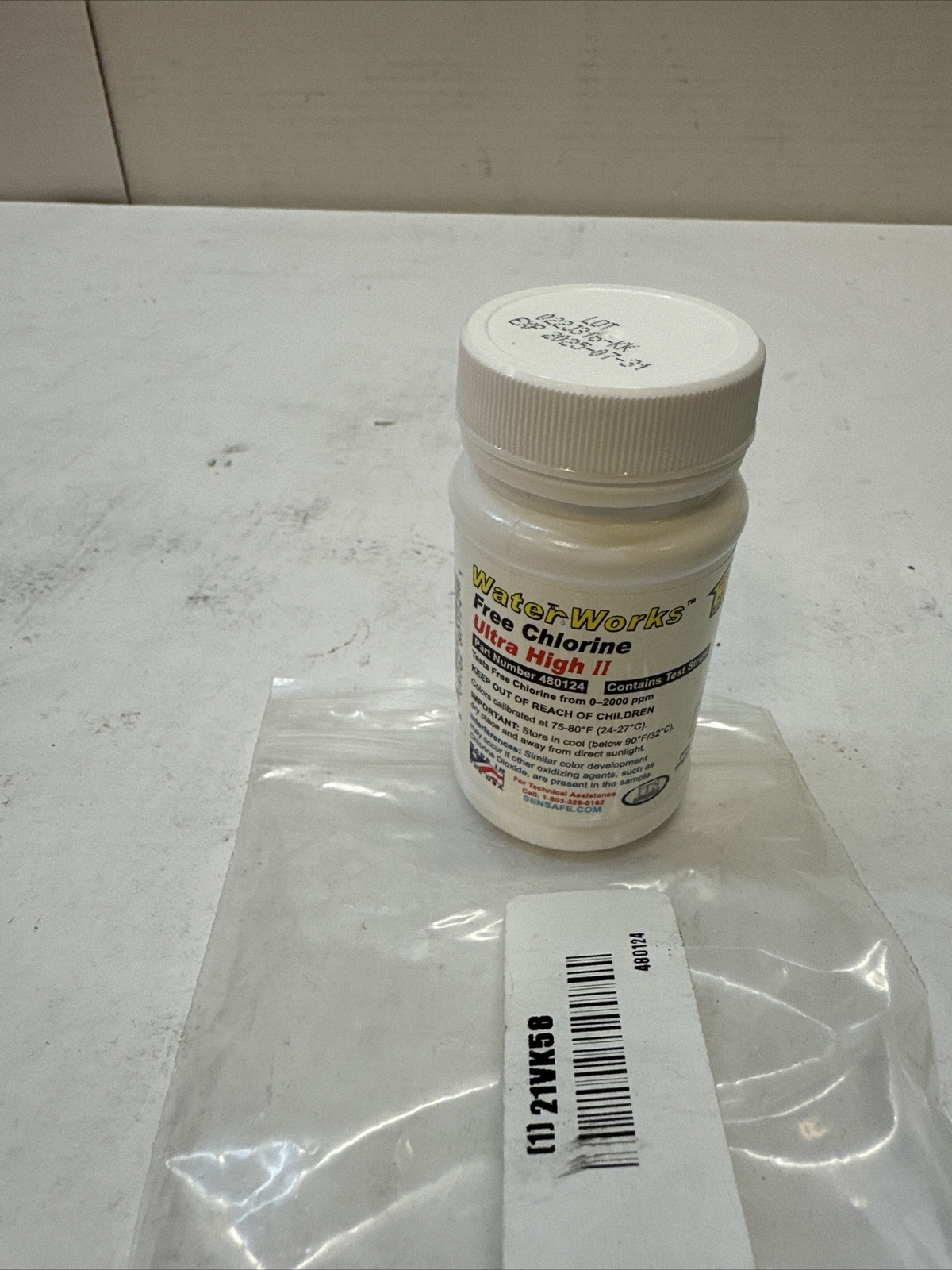Industrial Test Systems 480124 Test Strips,Chlorine