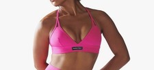 Savage x Fenty Sports Bra Womens XL Pink highlighter Spotlight Low Impact
