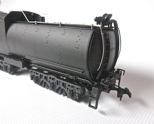 HO Bachmann B&O Mikado 2-8-2 with Vanderbilt Tender Loco & Tender Smokes Lighted - Picture 5 of 13