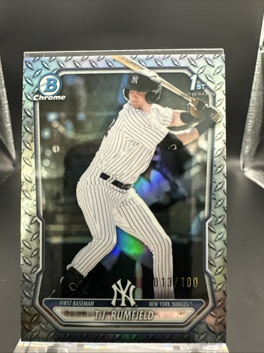 Topps 2026 Bowman Chrome TJ Rumfield Steel Metal /100