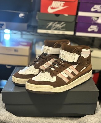 Size 13 - adidas Forum Mid Chocolate to my Strawberry