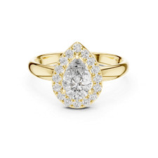 Bague de mariage Solitaire 0,94 ct créée diamant certifié argent 925 17 pièce...