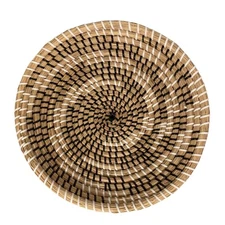 Handwoven Decorative Natural Fiber Basket