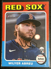 Wilyer Abreu (RC) - 2024 Topps Heritage Rookies #385 RED SOX