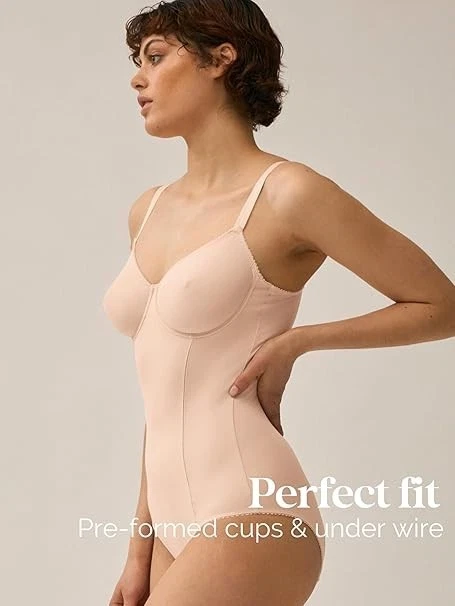 Naturana Cuerpo Sin Acolchado con Aros 3260 Nuevo Lencería para Mujer Prendas Moldeadoras Foto 4 de 4