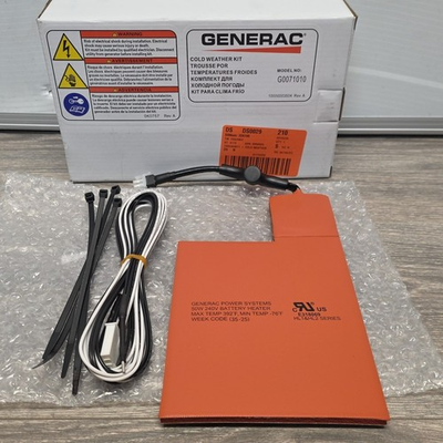 #ad Generac G0071010 Battery Heater Pad Orange For HBS units 2013 Present $100.00