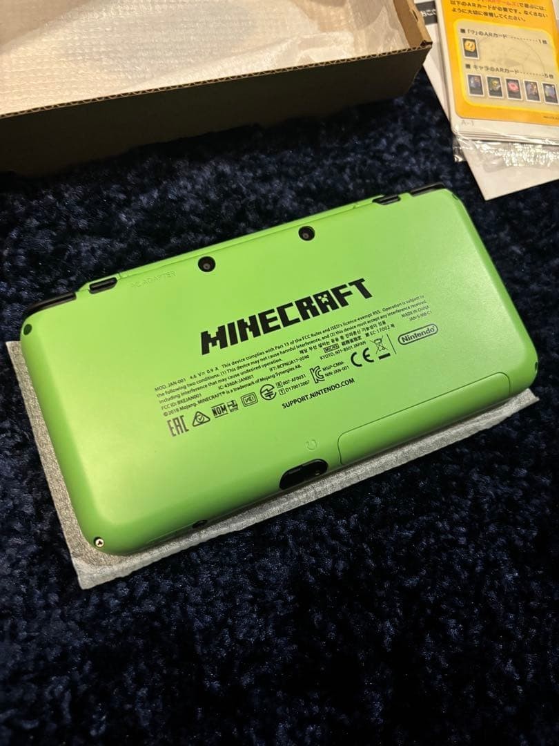 MINECRAFT CREEPER EDITION NEW Nintendo 2DS LL Game Console Japan