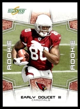 2008 Score Early Doucet RC Arizona Cardinals #390