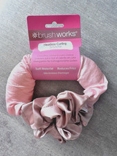 BRUSH WORKS | Heatless Curling Scrunchie Haar...