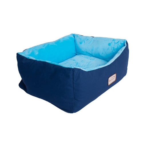 Armarkat Cat Bed, Small Pet Bed Blue 21.5"L x 18"W x 8"H - Picture 6 of 10