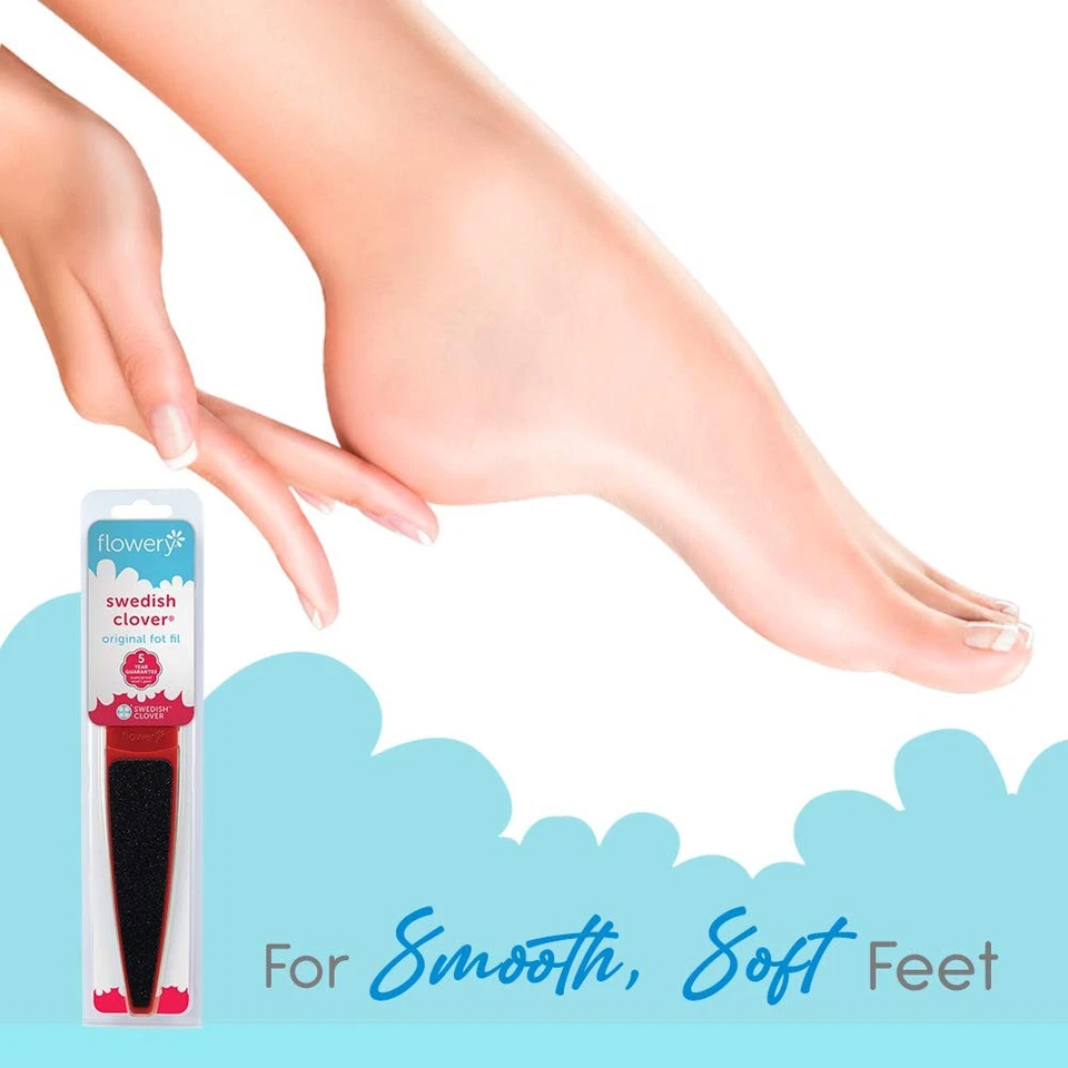 Clover Red Foot File 60/100 Grit - Pedicure Scrubber - Image 2 of 4