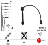 NGK 1801 ZüNdleitungssatz ZüNdkabelsatz ZüNdkabel