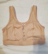Fabletics Veronica Lace Up Demi Lovato Sports Bra Blush Color No Sz. Tag