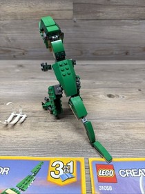LEGO 31058 Mighty Dinosaurs Creator 3 In 1 W/ Manual Read !!!!!