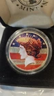 1922 Colorized Peace Silver Dollar