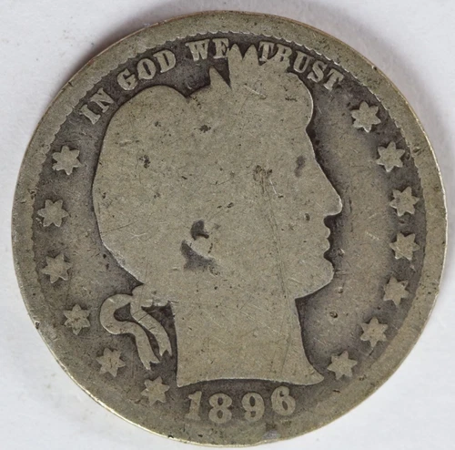1896 O Barber Quarter