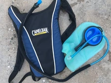 Camelbak Snobowl Water Ski Hydration Pack 50oz Bladder Blue Insulated H2o Tube