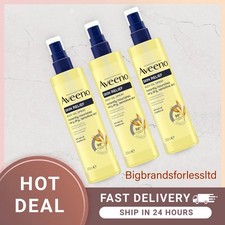 Aveeno Skin Relief Body Oil Spray For All Skin Types 200ml-3 Pack RRP £28.50