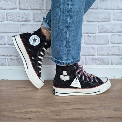 ⭐Converse x Isabel Marant Chuck 70 Hi Raven 7 Womens shoes