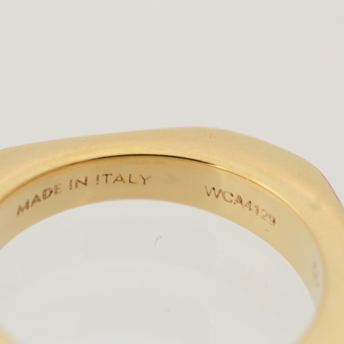 CELINE Square Simple Form Ring ring Accessories g… - image 7