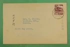DR WHO 1938 JAPAN FDC POSTCARD TO CANADA R31030