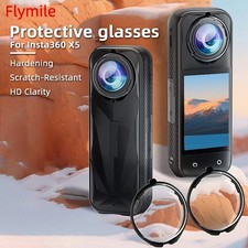Tempered Glass Protectors for Camera Lens Front and Rear Lens for Insta360 X5