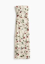 🍒 Stella McCartney 🍒 H&M Cherry Print Mesh Tube Dress Small S