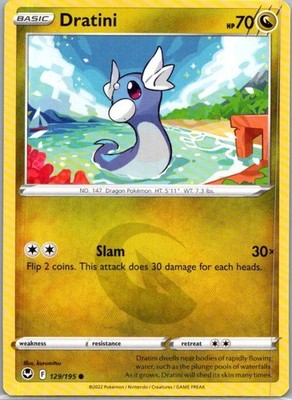 SWSH12: Silver Tempest #129/195 Dratini