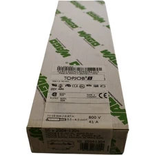 Pack of 50 NEW Wago 2004-1304 3-conductor through terminal block