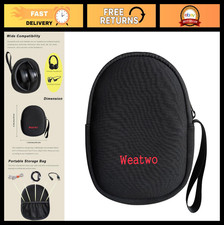 Travel Headphone Storage Bag - Lightweight Case for Foldable Over-Ear  Neckband