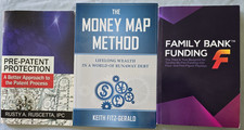 ​Wealth Building 3 Book Lot Money Map Method-Family Bank Funding-Pre Patent Pro.