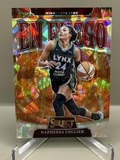 2025 Panini Select WNBA - Napheesa Collier En Fuego Cracked Ice Prizm #9 Lynx