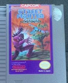 Street Fighter 2010: The Final Fight (Nintendo NES, 1990) -  Manual And Sleeve!