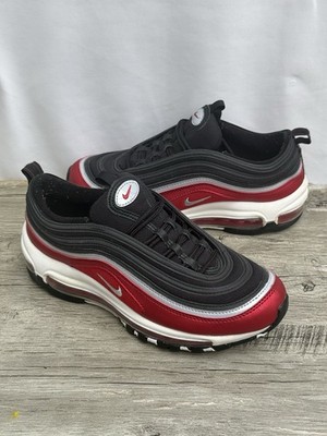 Nike Air Max 97 SE Grade School GS Black Varsity Red Silver FB3245 UK 6 EU 39