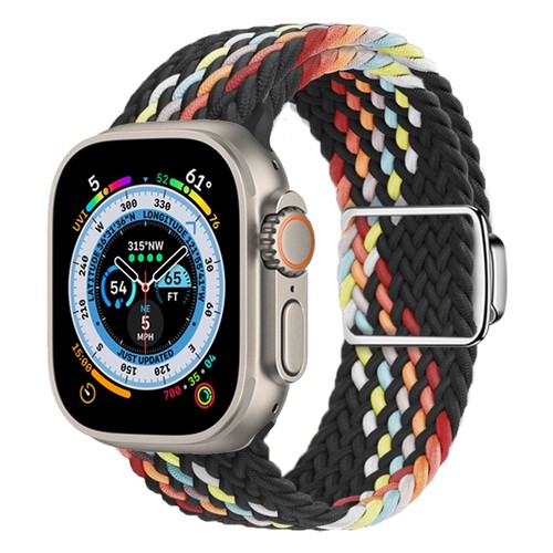 Sport Nylon Band Strap For Apple Watch 10 9 8 7 6 5 4 SE Ultra 41 42 45 46 49mm - Picture 61 of 62