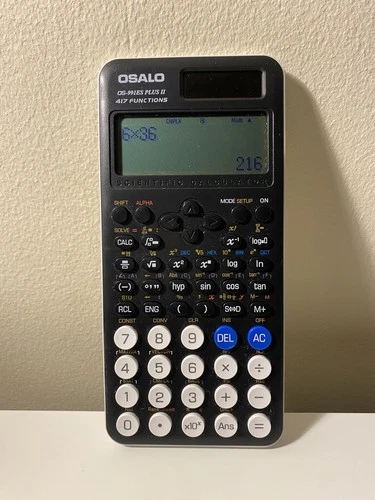 GENUINE Scientific Calculator 417 Function OSALO 991ES Plus II CASIO ALTERNATIVE